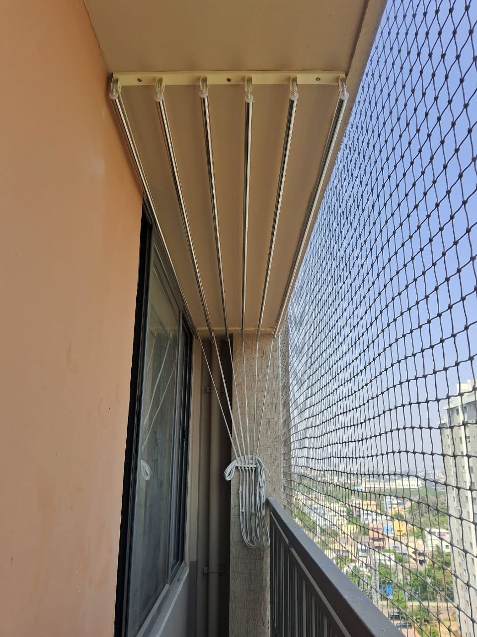 Pigeon Safety Nets installation work